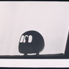 Silhouette of vehicle (puppet cutout by Bil Baird?)