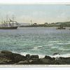 Portland Head Light from Cushing's Island, Portland, Me.