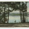 Glimpse of Mirror Lake, Adirondack Mountains, N.Y.