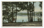 Glimpse of Mirror Lake, Adirondack Mountains, N.Y.