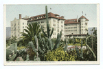 Hotel Potter from Cactus Gardens, Santa Barbara, Calif.