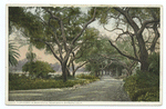 Driveway in Montecito, Santa Barbara, Calif.