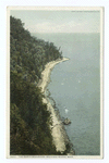 North Boulevard from Arch Rock, Mackinac Isl., Mich.