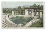 Basin and Pergola, Kimberly Crest, Redlands, Calif.