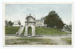 Canopy over Plymouth Rock, Plymouth, Mass.