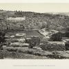 Hebron with mosque covering the cave of Macpelah
