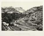 Jerusalem, from the well of En-Rogel
