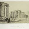 The Memnonium, Thebes, from the plains