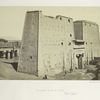 The Great Pylon at Edfou, Upper Egypt
