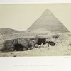 Rock tombs, and Belzoni's pyramid, Gizeh