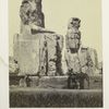 The statues of Memnon, Plain of Thebes
