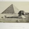 The Sphinx and Great Pyramid, Geezah