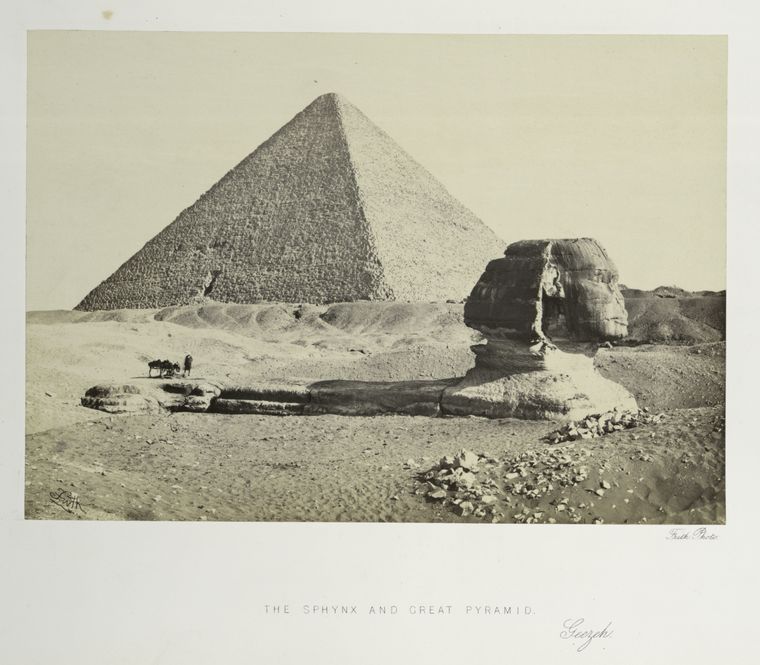 Lower Egypt, Thebes and the Pyramids  1862