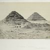 The pyramids of Sakkarah, from the north east