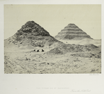 The pyramids of Sakkarah, from the north east