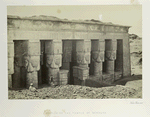 Portico of the Temple of Dendera