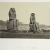 The statues of Memnon, first view