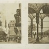 Caire, Grand Rue; Caire, cour de la mosquée el Moyed.