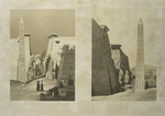 Luxor, vue de face; Luxor, vue de côté