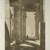 Thebes, vue de la salle hypostyle du Rhamesséion