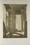 Thebes, vue de la salle hypostyle du Rhamesséion