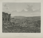 Djerash, vue générale prise du temple du sud.