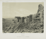 Karak, angle nord est de la  forteresse.