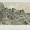 Karak, face sud est de la forteresse.