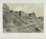Karak, face sud est de la forteresse.