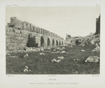 Karak, chemin de ronde de la première enceinte de la forteresse.