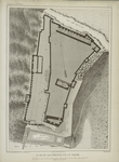 Plan de la forteresse de Karak.