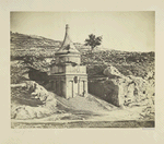 Pillar of Absolom, Jerusalem, 1857