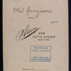 Ethel Barrymore