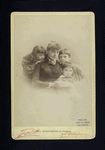 Georgie Drew Barrymore and children, Ethel, Lionel and John.