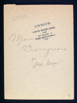 Maurice Barrymore