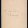 Maurice Barrymore