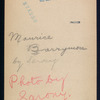 Maurice Barrymore