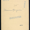 Maurice Barrymore
