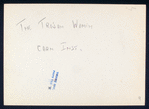 Paula Bauersmith in the chorus of the play The Trojan Women by Euripides at the Carnegie Institute of Technology