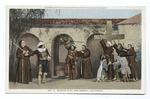 Act 2 Mission Play, San Gabliel, California, Excommunication of Comandante Rivera by Father Junipero Serra