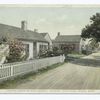 Looking North on Shell Street, Sconset, Nantucket Island, Mass.