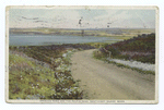 Sacacha Pond and the Polpis Road, Nantucket Island, Mass.