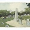 Gov. Bradford's Monument , Burial Hill Plymouth, Mass.