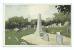 Gov. Bradford's Monument , Burial Hill Plymouth, Mass.