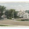 North Street - EDW. Winslow House, 1754 - D. A. R. Fountain, Plymouth, Mass.