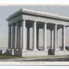 Portico over Plymouth Rock