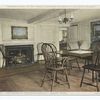 Dining Room of The House of the Seven Gables, Salem, Mass., Showing Closet (At Left) which has Secret Entrance to the Secret Stairway