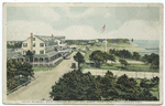 Hotel Belmont, West Harwich-by-the-Sea, Mass., View from Hotel Looking East