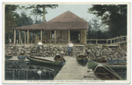 New Hotel Morley Boat House, Sacandaga Lake, Adirondack Mts.