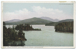 Lower Saranac Lake from Bluff Island, Adirondacks